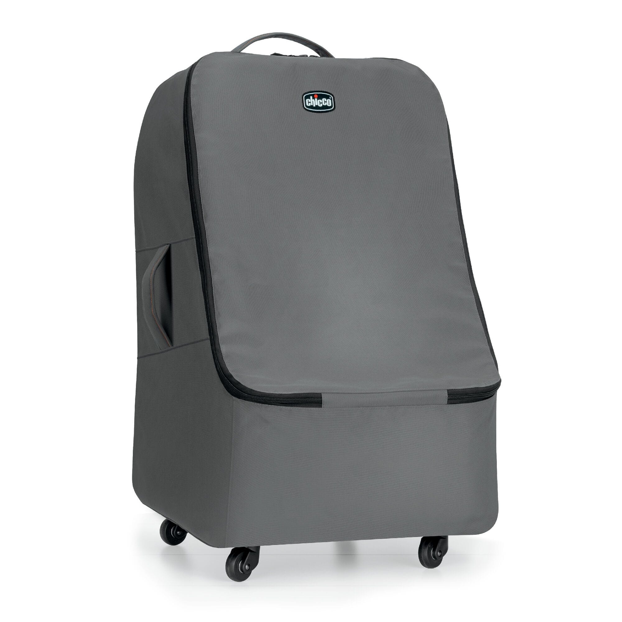 Chicco Car Seat Travel Bag - Durable & Lightweight Anthracite Gray for Airplane & Road Trips - Perfect for Baby Safety & Convenient Travel Accessories