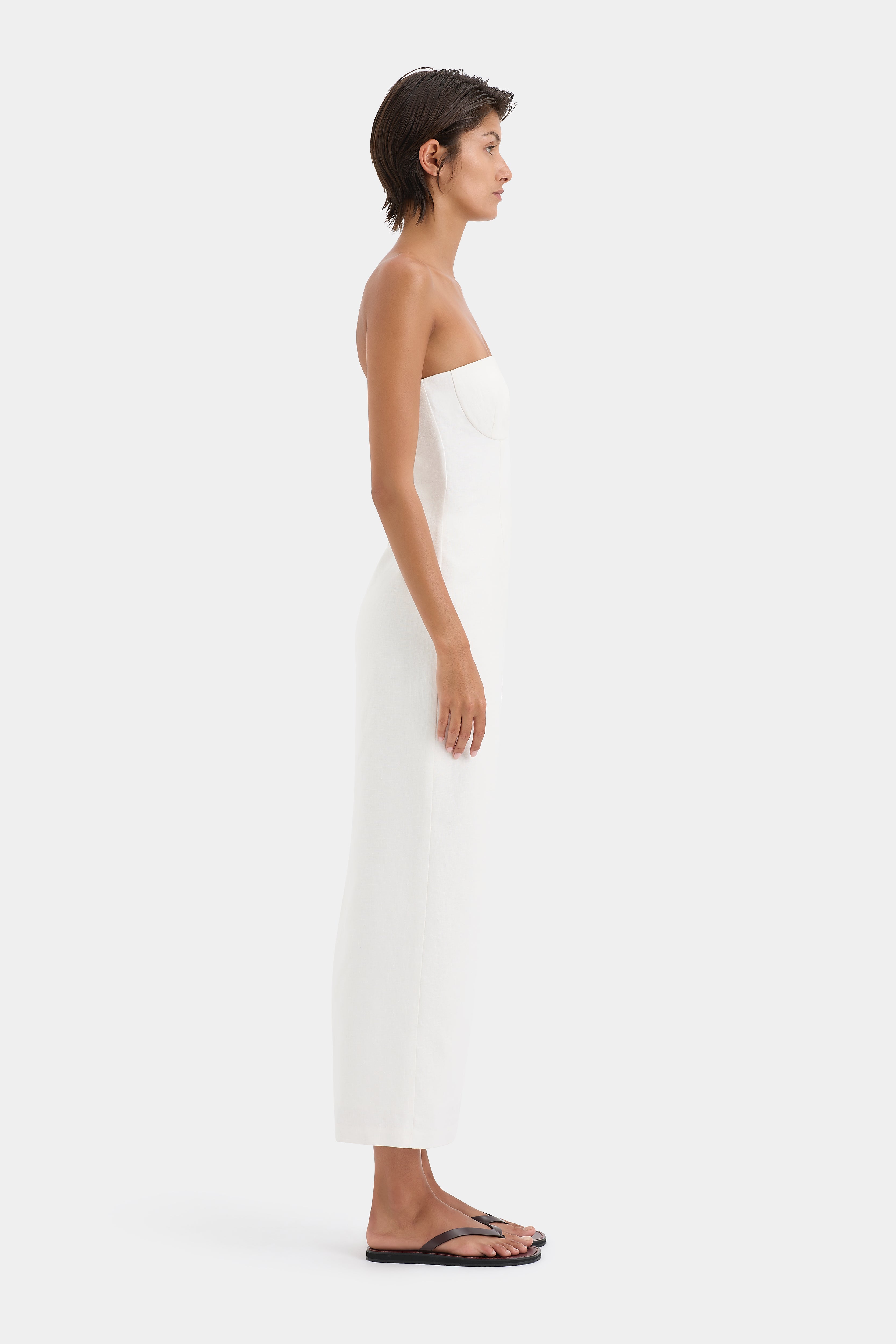 Evalita Elegant Column Dress for Women - Slim Fit Formal Evening Gown for Parties, Weddings & Special Occasions