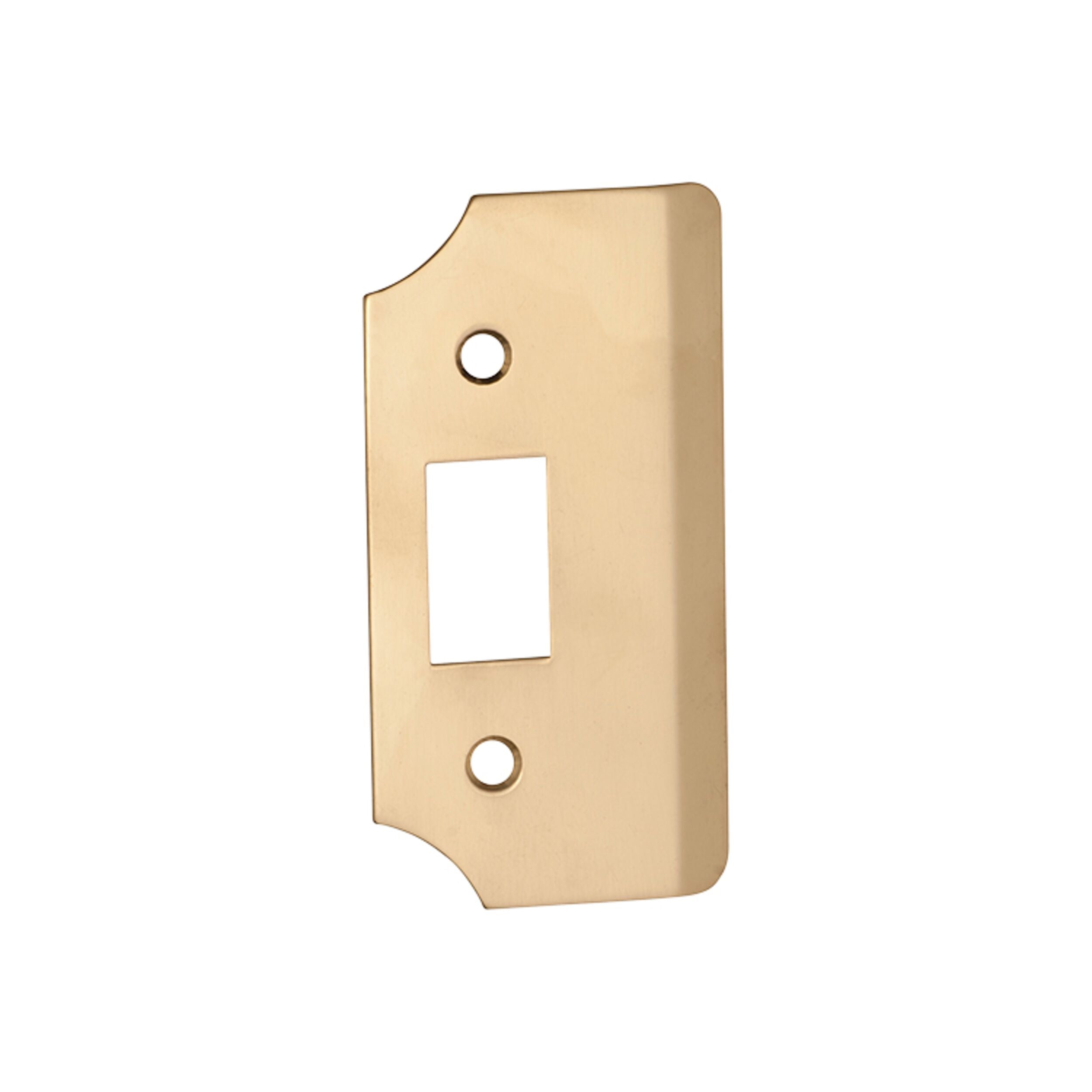 2235 Universal Extension Plate - Polished Brass (H88xW45mm) | Rebate Kit for Door Handles & Hardware | Perfect for Home Renovation & DIY Projects