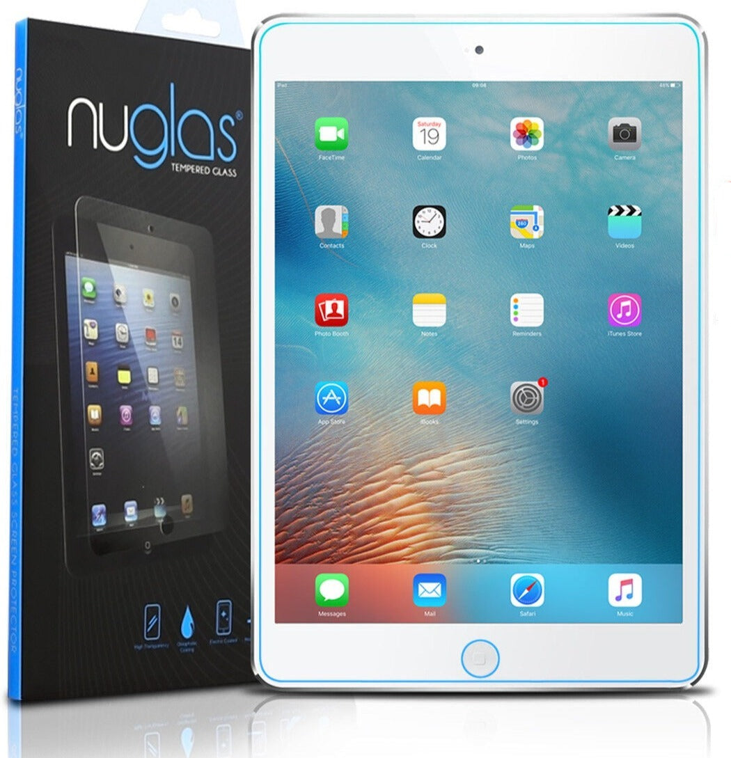 Nuglas Tempered Glass Screen Protector for iPad Air 11 (2024 Model) - HD Clear, Anti-Scratch, Bubble-Free Installation - Perfect for Work, Study & Entertainment