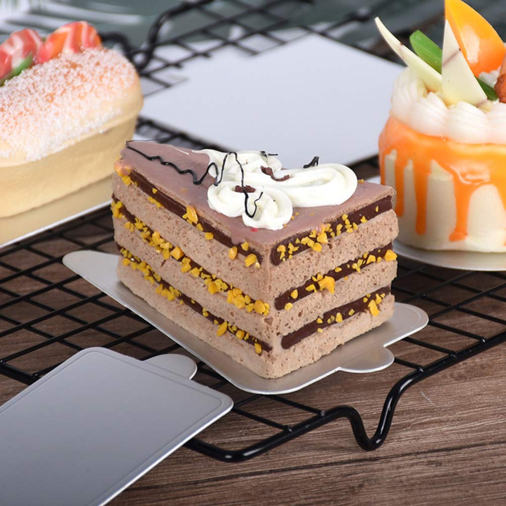 DOITOOL 100pcs 10-Inch Round Cake Boards - Sturdy Cardboard Cake Circles for Birthday Cakes, Cheesecakes, Cupcakes & Pastries - Perfect for Baking, Decorating & Serving Desserts at Parties & Events