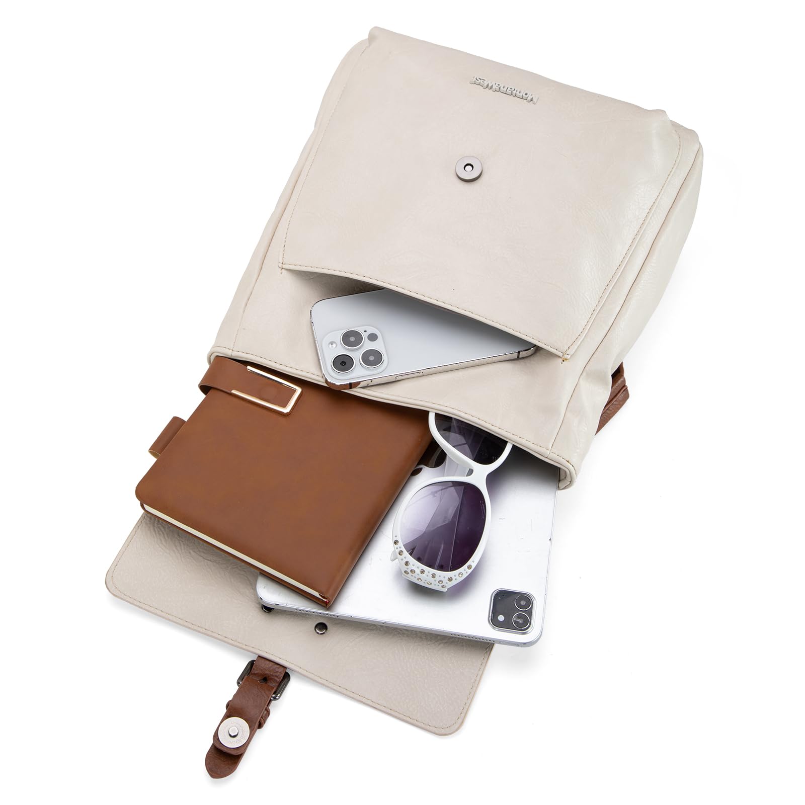 Montana West Women's Medium Backpack Purse - Convertible Crossbody Bag for Travel, Work & Daily Use | Stylish Casual Backpack for Commuting, Shopping & Weekend Outings