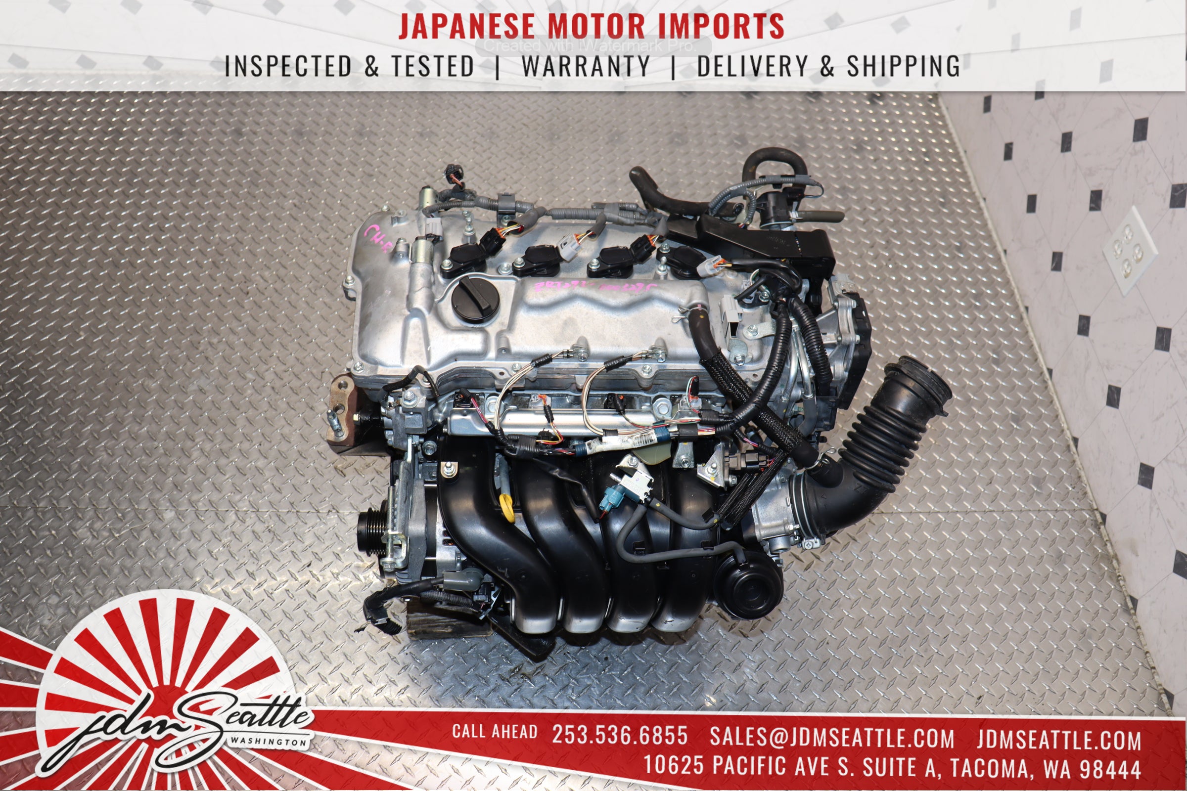 JDM Toyota C-HR Engine 2018-2022 3ZR-FAE 2.0L VVTi Motor - Replacement for Toyota C-HR 2018 2019 2020 2021 2022 Models - Perfect for Engine Swap & Performance Upgrades