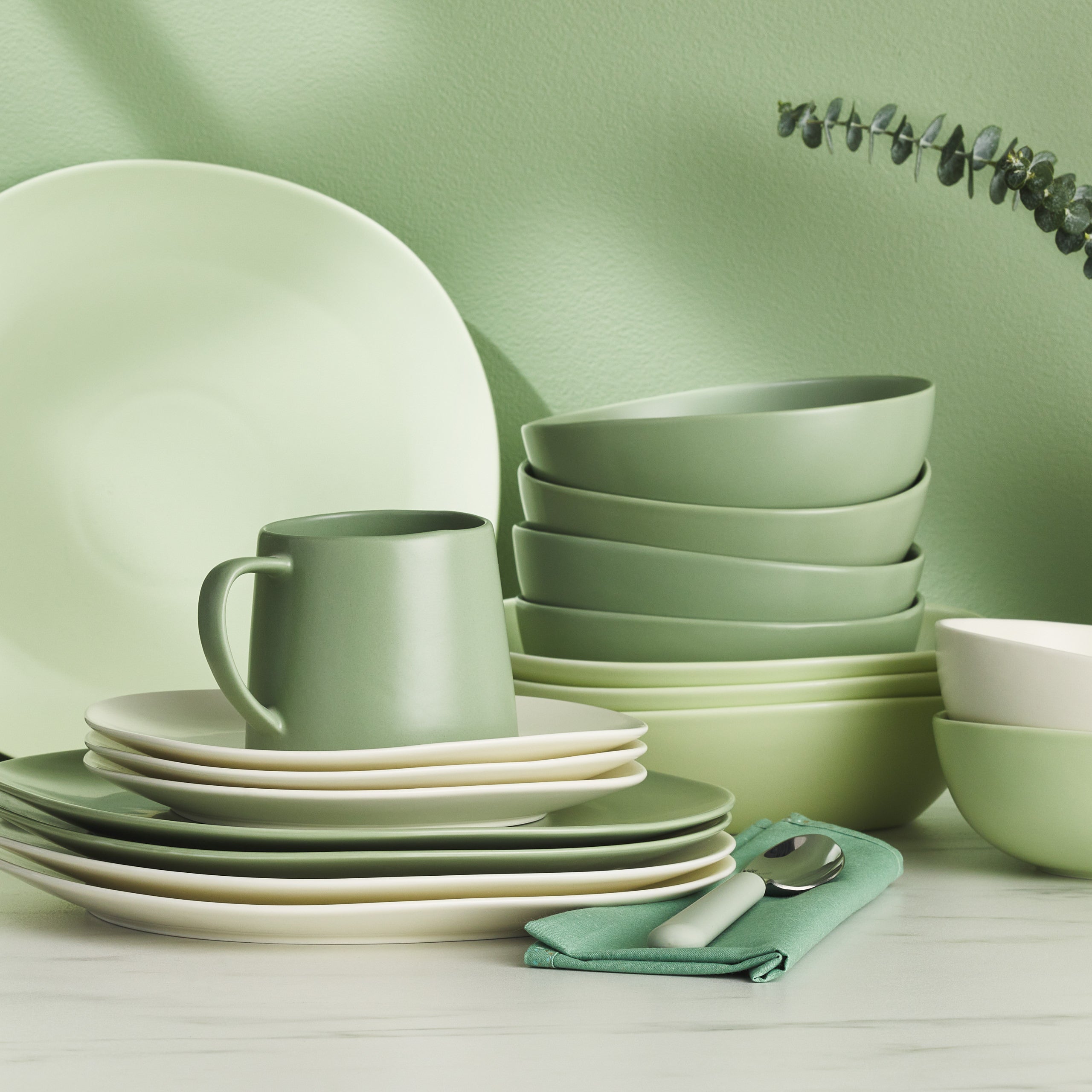 Delilah Porcelain Bowl Set - 6-Piece Dinnerware Set for Soup, Salad & Dessert | Elegant & Durable for Everyday Use & Entertaining