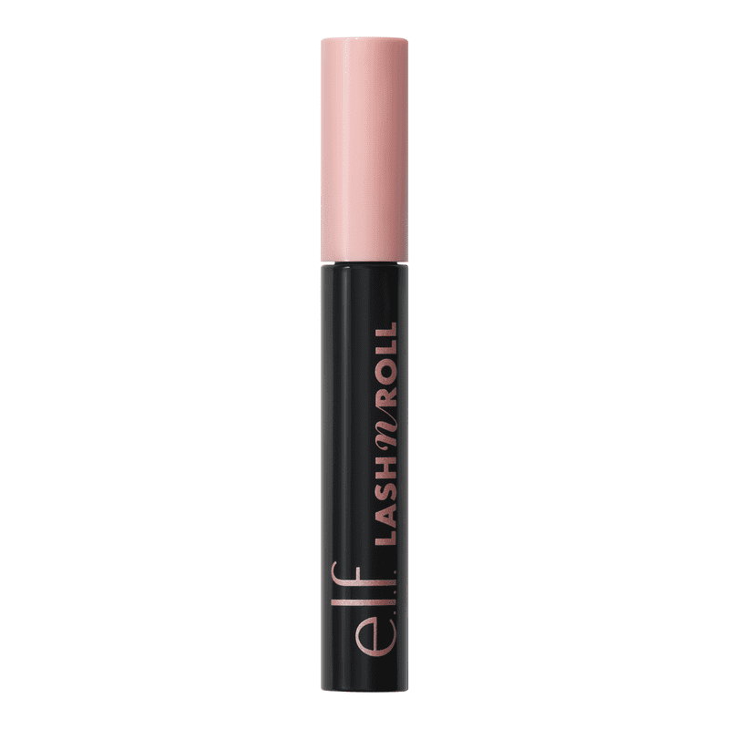e.l.f. Lash 'N Roll Mascara - Volumizing & Lengthening Black Mascara for Dramatic Lashes | Cruelty-Free & Vegan | Perfect for Day to Night Makeup Looks