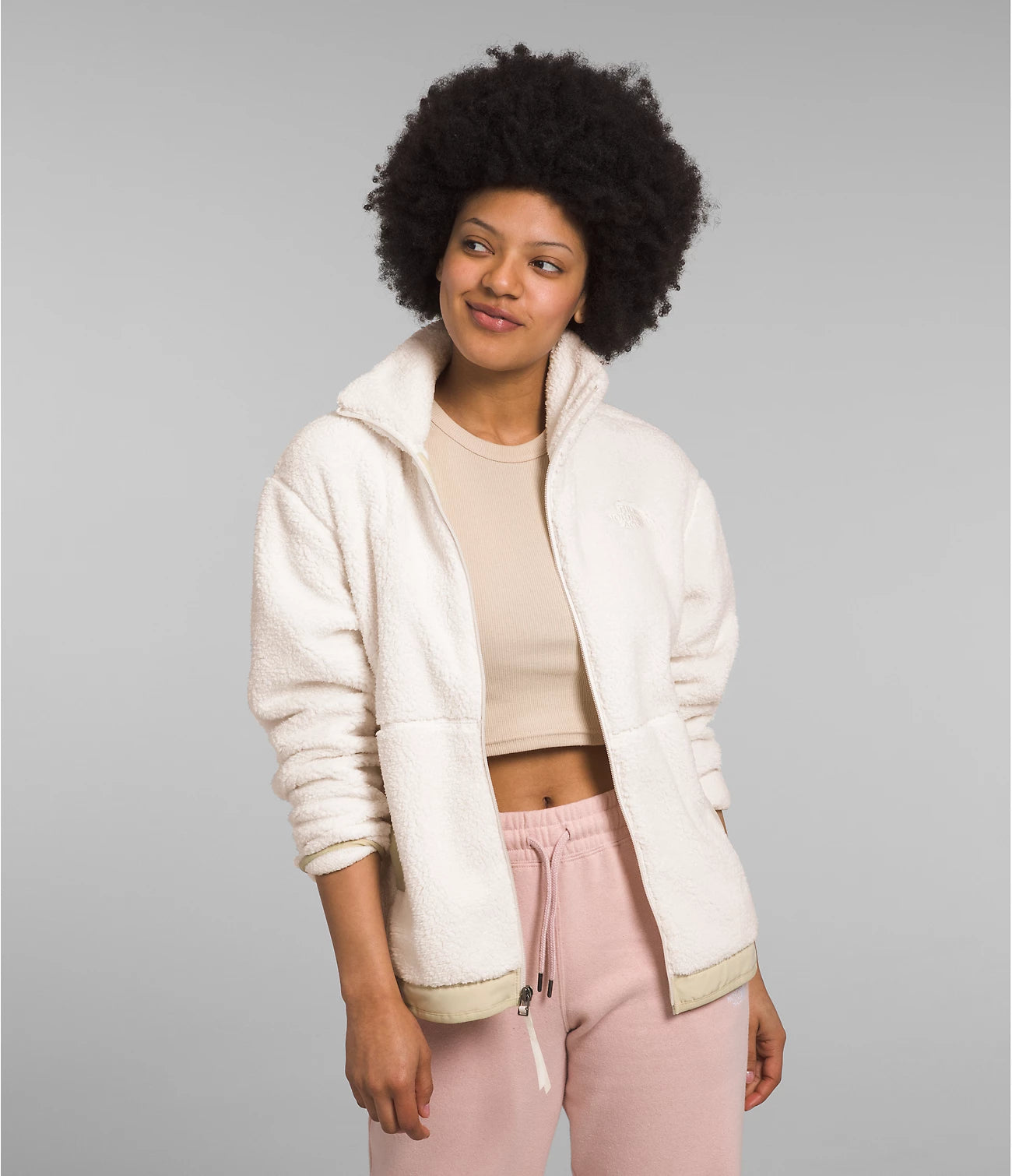 Women's Campshire Fleece Full Zip Jacket - Cozy Winter Outerwear for Hiking, Camping & Outdoor Activities | NF0A84IQ