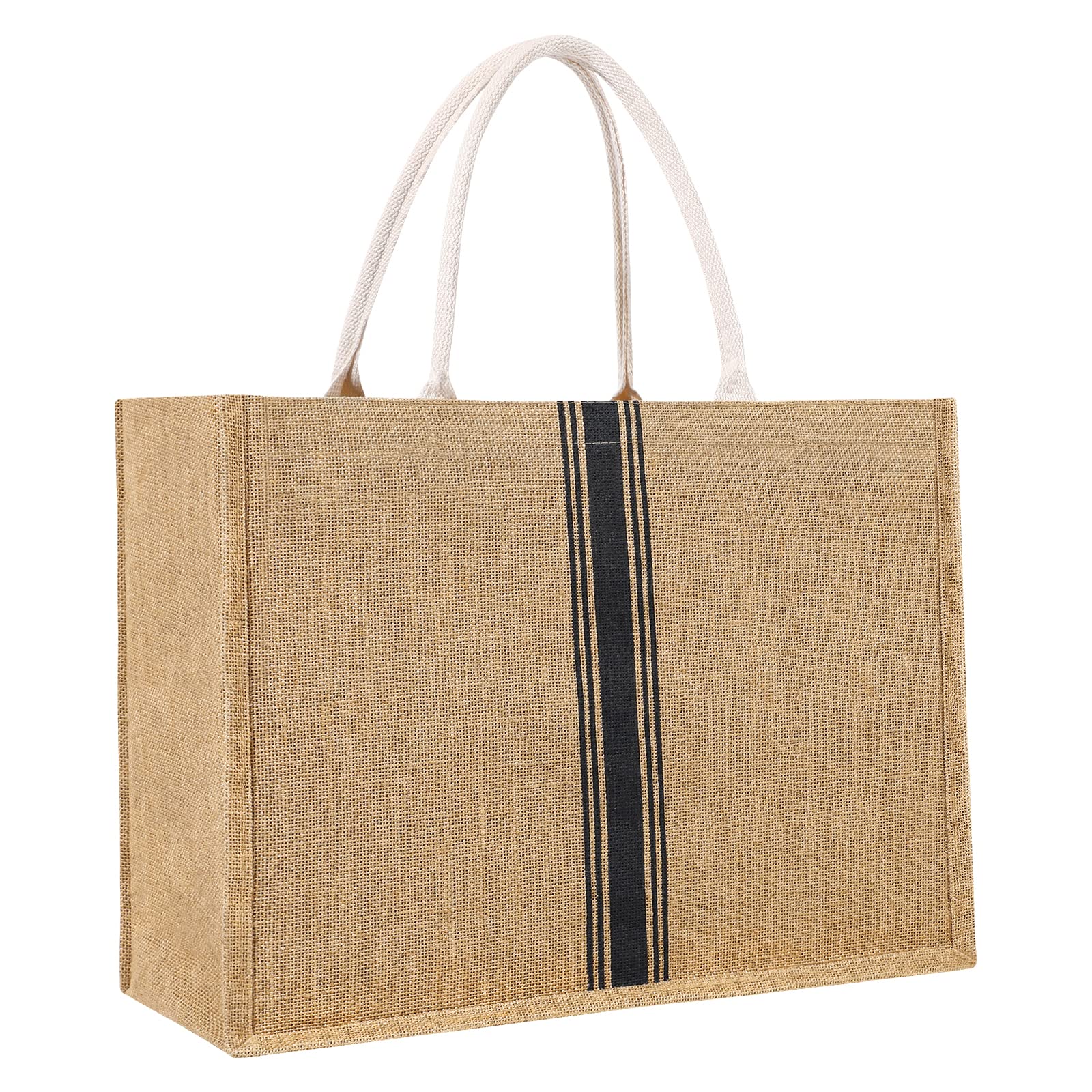 Large Waterproof Woven Straw Beach Tote Bag for Women - Stylish Swim Gym Shopping Travel Bag for Pool, Vacation & Summer Outings