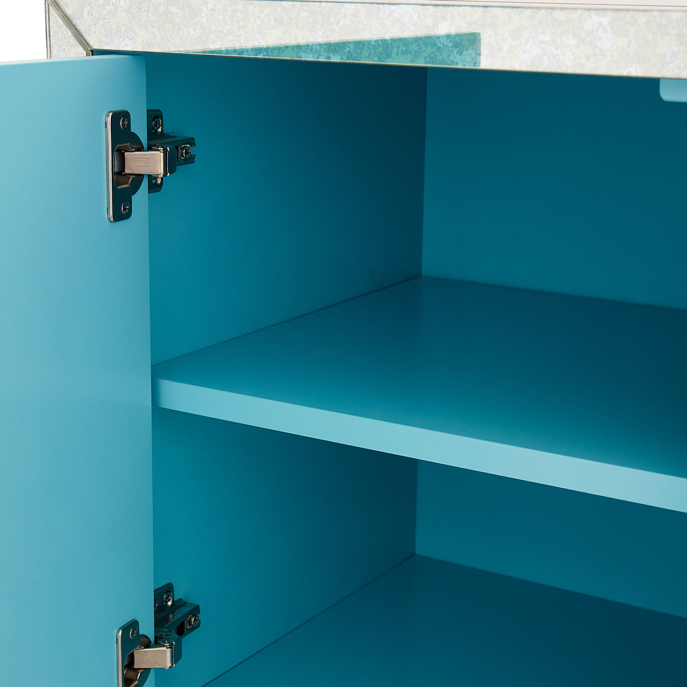 Delphine Credenza - Modern Wooden Sideboard with 3 Drawers & 2 Doors - Perfect for Living Room, Dining Room & Entryway Storage