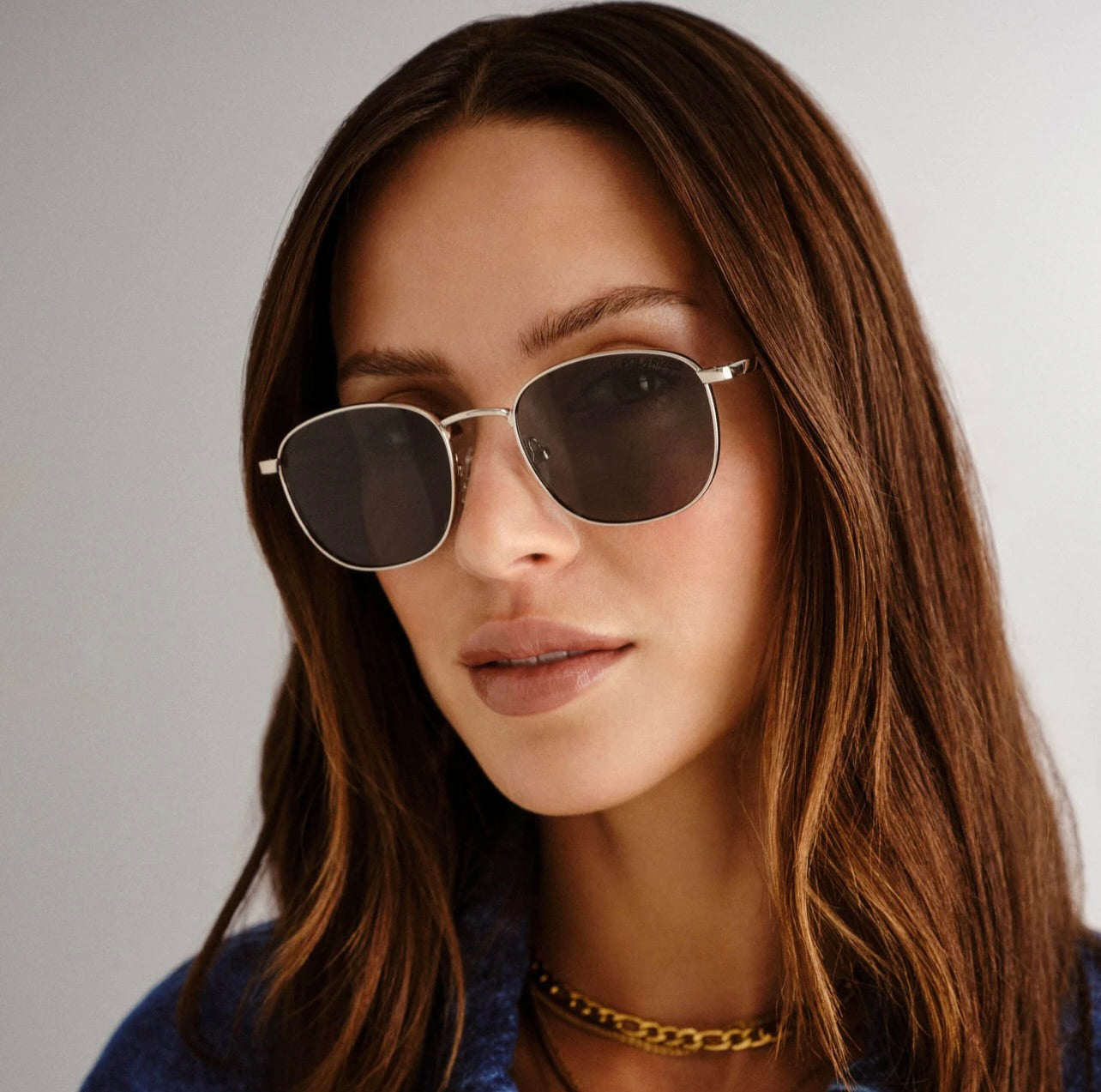 Neptune Deux Gold Khaki Mono Polarized Sunglasses for Women & Men - UV Protection, Fashionable Aviator Style for Driving, Beach & Outdoor Activities