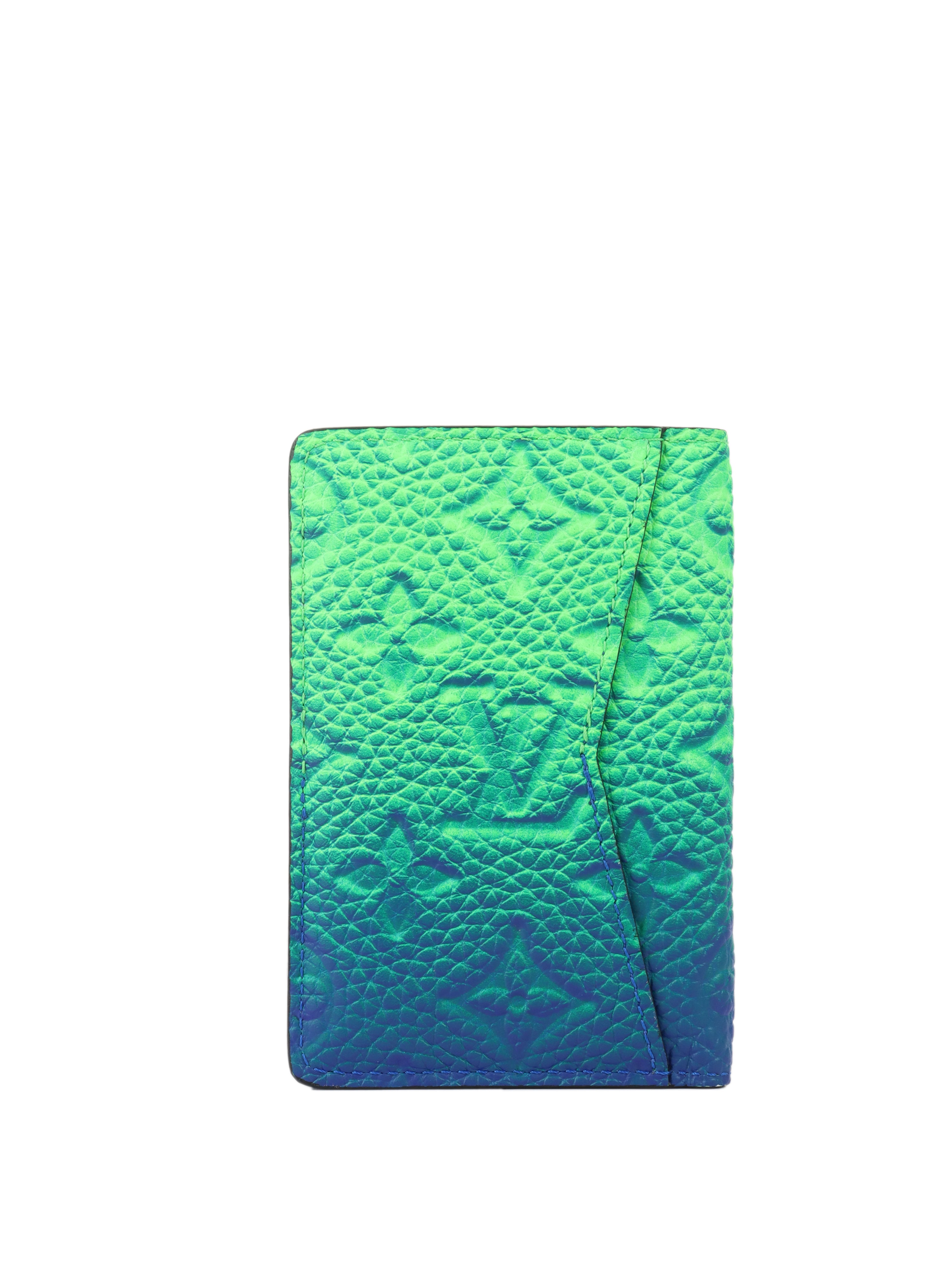Authentic Louis Vuitton Men's Wallet - Genuine Leather Bifold Credit Card Holder for Everyday Use & Travel