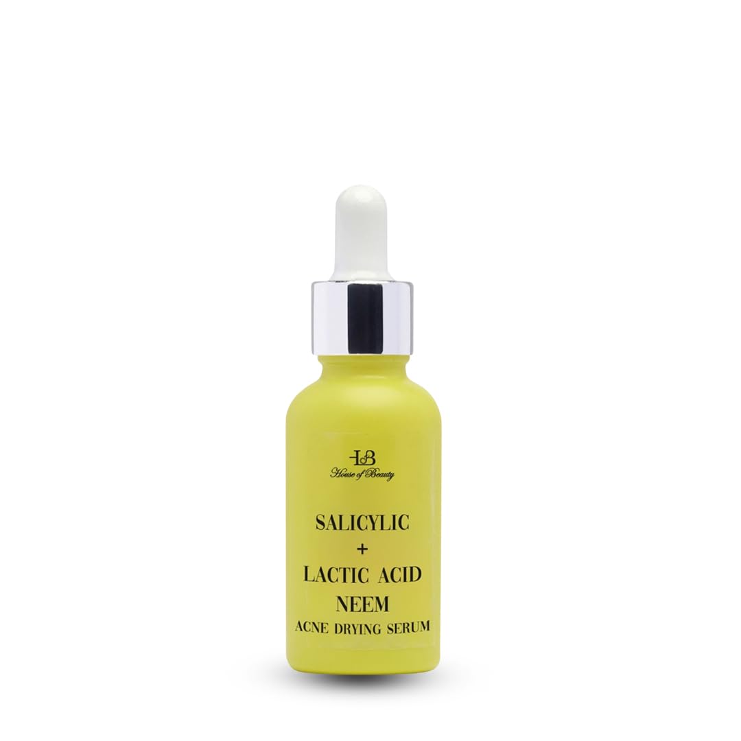 House of Beauty Acne Drying Serum - 30ml Fast-Acting Spot Treatment for Clear Skin | Perfect for Oily & Acne-Prone Skin | Day & Night Use
