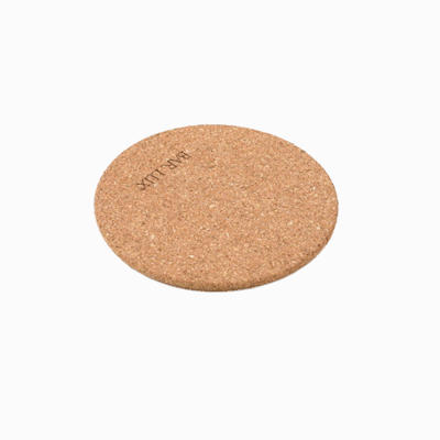 Premium Round Cork Coasters Set of 20 - Natural Wood Drink Coasters for Coffee, Wine & Beer - Bar Lux Brand Coasters for Home, Office & Restaurant Use