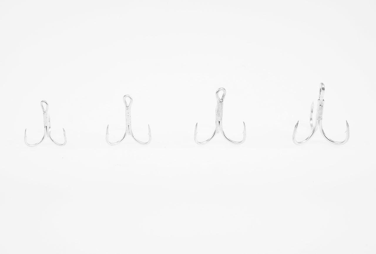 Jigging World ST 41 2x Strong Treble Hooks - Premium Saltwater Fishing Hooks for Lures, Jigs & Offshore Angling - Ideal for Tuna, Marlin & Big Game Fish