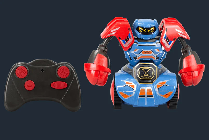 Silverlit Robo Kombat Spin Battle 2-Pack - Interactive Robot Fighting Game Set for Kids | Perfect for Indoor Play, Birthday Gifts & STEM Learning