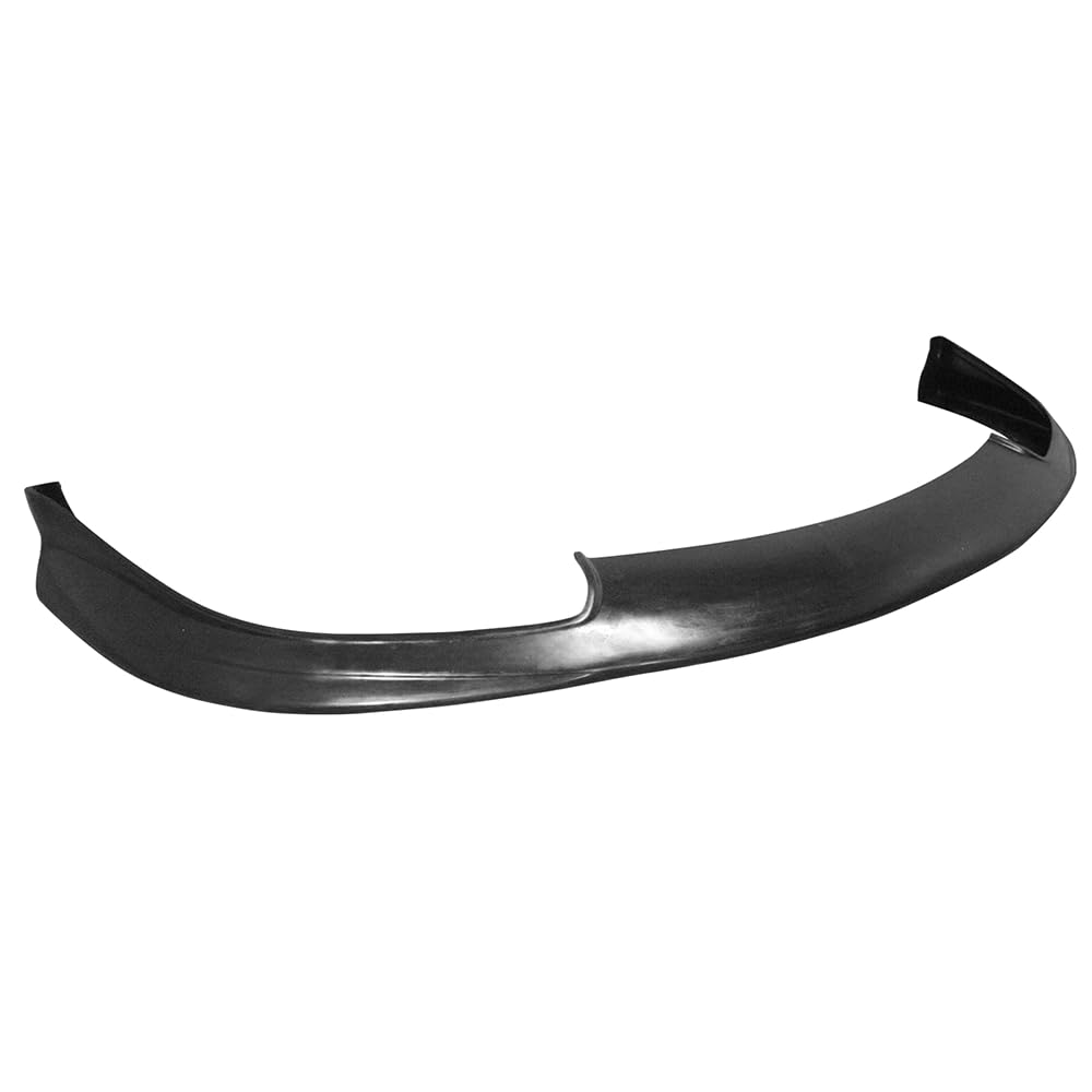 IKON MOTORSPORTS JDM Style PU Black Front Bumper Lip Spoiler Splitter for 2000-2002 Toyota Celica - Perfect for Street Racing & Car Shows