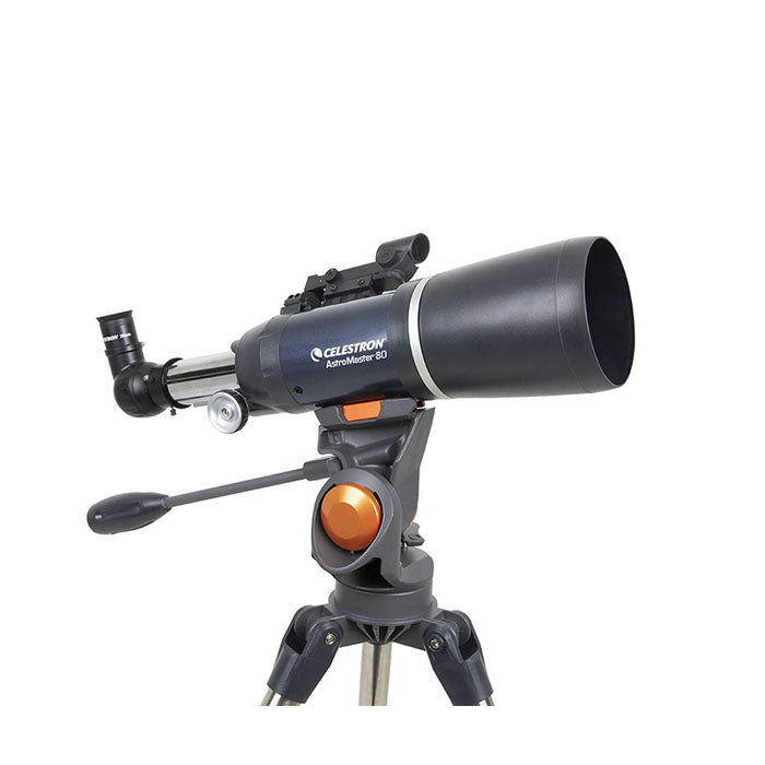 Celestron AstroMaster 80AZ Refractor Telescope for Beginners - Portable Astronomy Telescope with Adjustable Tripod for Stargazing, Moon & Planet Observation