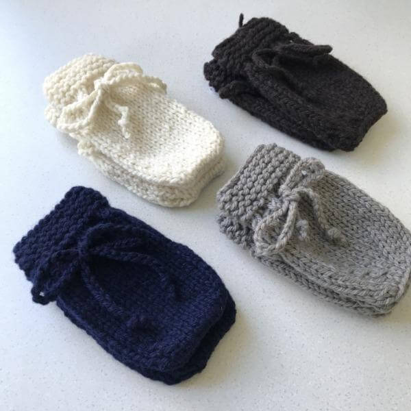 Baby Mittens for Newborns - Soft & Breathable Infant Hand Covers to Prevent Scratching - Perfect for Sleeping, Travel & Cold Weather Protection