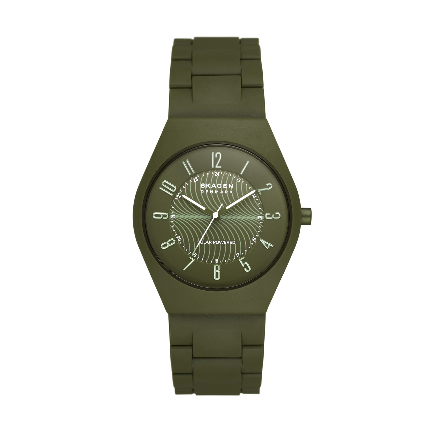 Skagen Men's Grenen Three-Hand Date Watch - Stainless Steel Mesh or Leather Strap - Minimalist Scandinavian Design for Business & Casual Wear