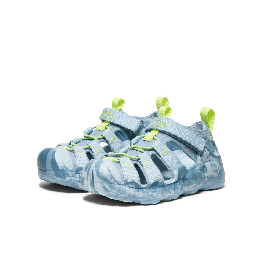 Little Kids' Hyperport H2 Sandal - Lightweight Water Shoes for Boys & Girls | Skyway/Faded Denim | Perfect for Beach, Pool & Outdoor Play