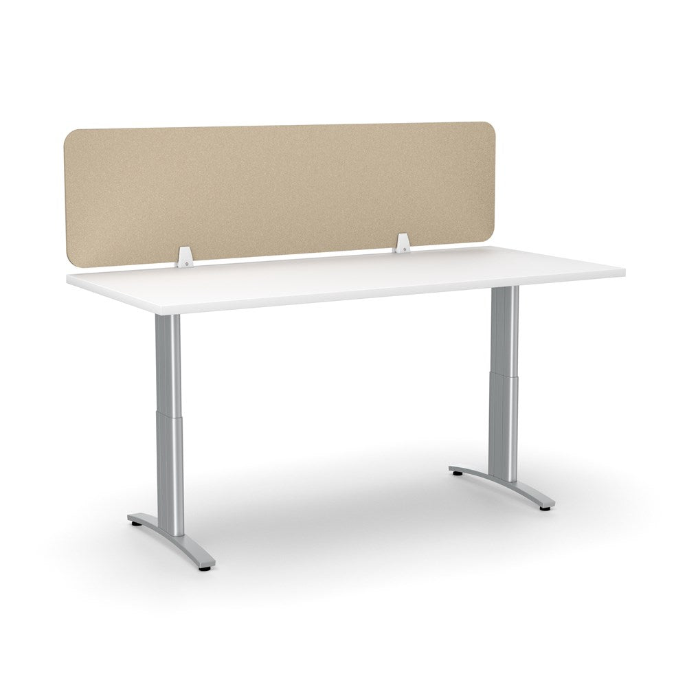 Boyd Acoustic Desk Screen - Noise Reducing Office Partition for Privacy & Focus - Perfect for Open Workspaces, Home Offices & Call Centers