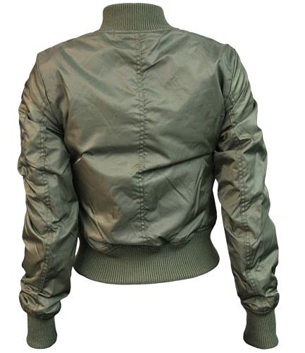 Top Gun Official MA-1 Bomber Jacket for Men - Classic Military Flight Jacket - Perfect for Halloween, Cosplay & Aviation Enthusiasts
