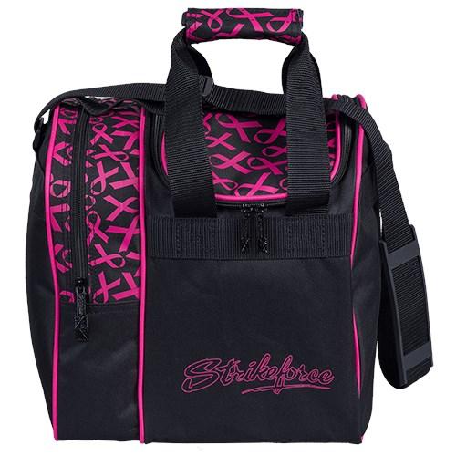 KR Rook Single Tote Pink Ribbon Bowling Bag - Stylish Women's Handbag for Bowling, Work, Travel & Everyday Use | Durable & Fashionable Accessory