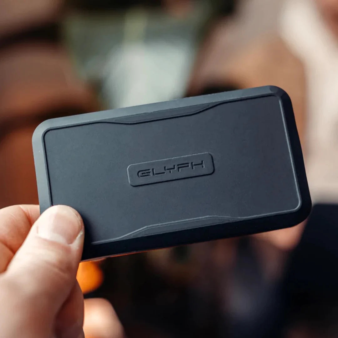 Glyph Technologies 2TB Atom PRO Portable Thunderbolt 3 NVMe SSD V2 - Ultra-Fast External Storage for 4K Video Editing, Gaming & Professional Workflows