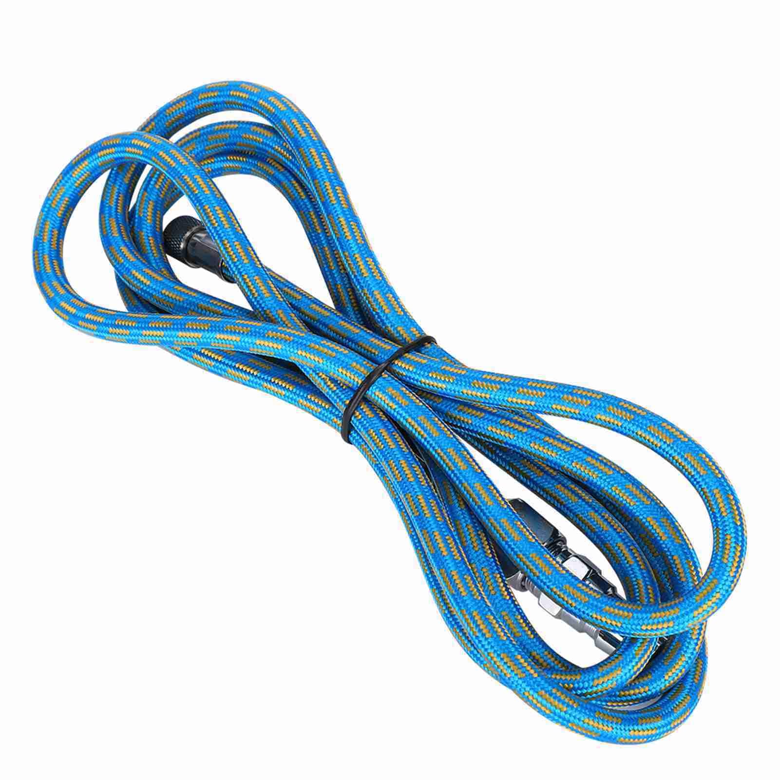 Premium Nylon Braided Airbrush Hose Adapter Kit - 1/8