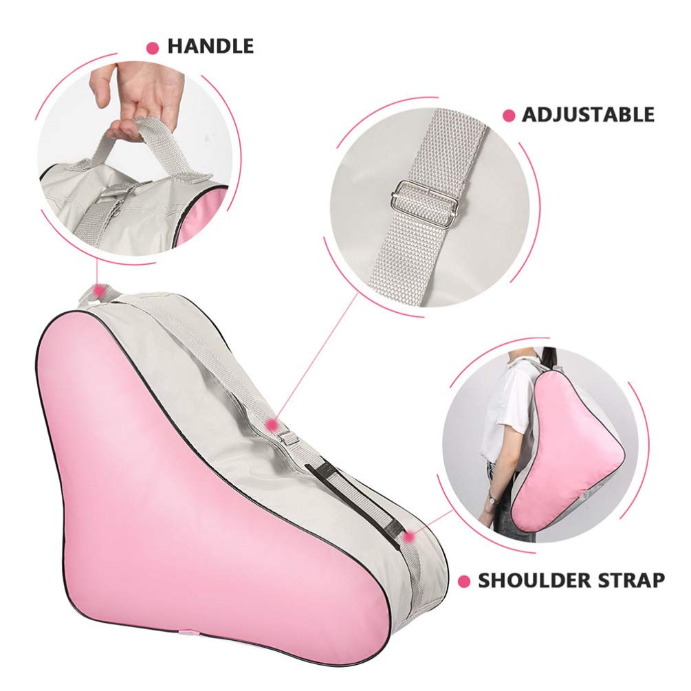 BESPORTBLE 2-Pack Skate Storage Bag - Durable Roller Skate Carrying Case for Hockey Skates, Ski Boots & Winter Gear - Perfect for Kids & Adults - Ideal for Ice Rink, Hockey Games & Winter Sports Travel