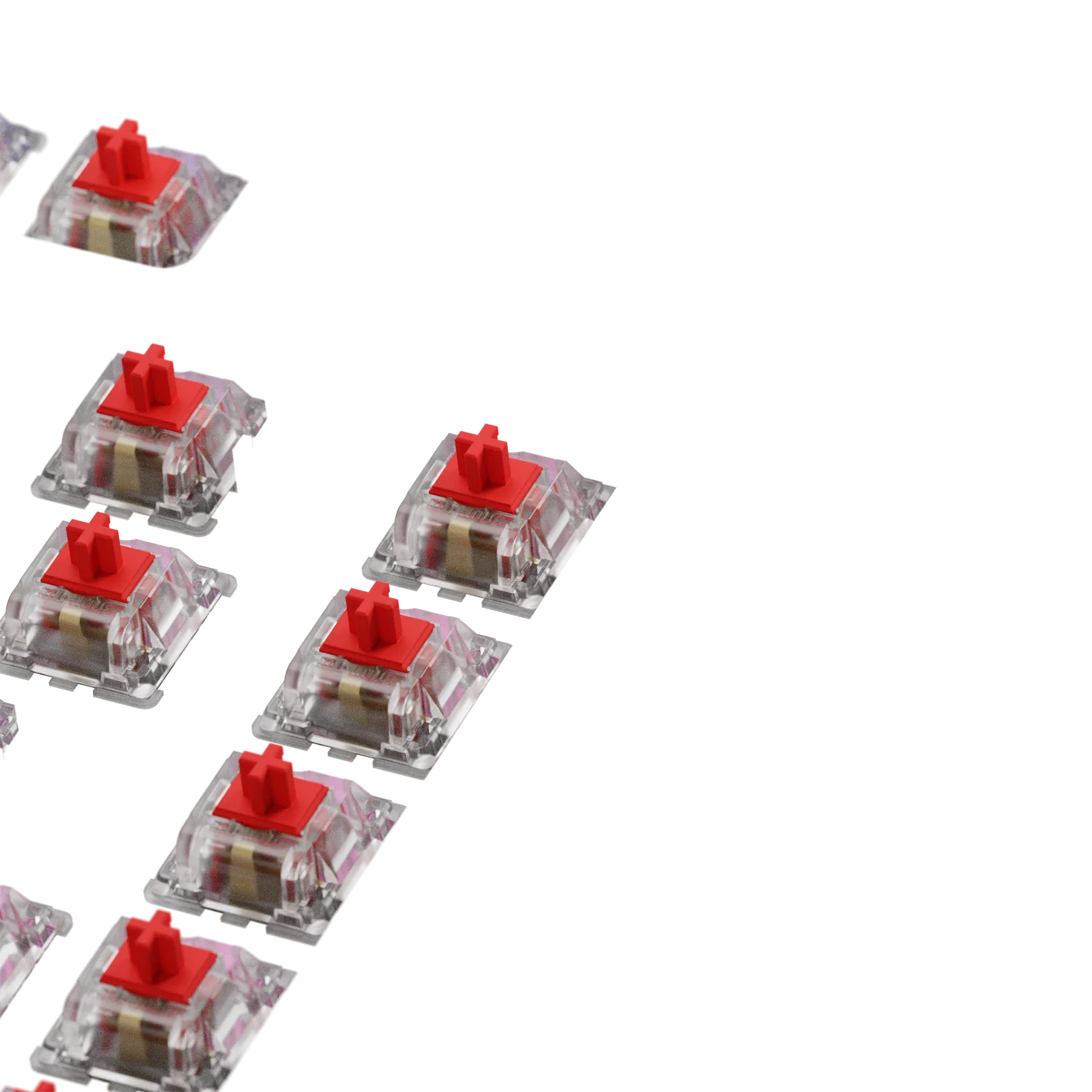 Glorious Fox Standard MX 75 ANSI Mechanical Keyboard Switches - Perfect for Gaming, Typing & Office Work