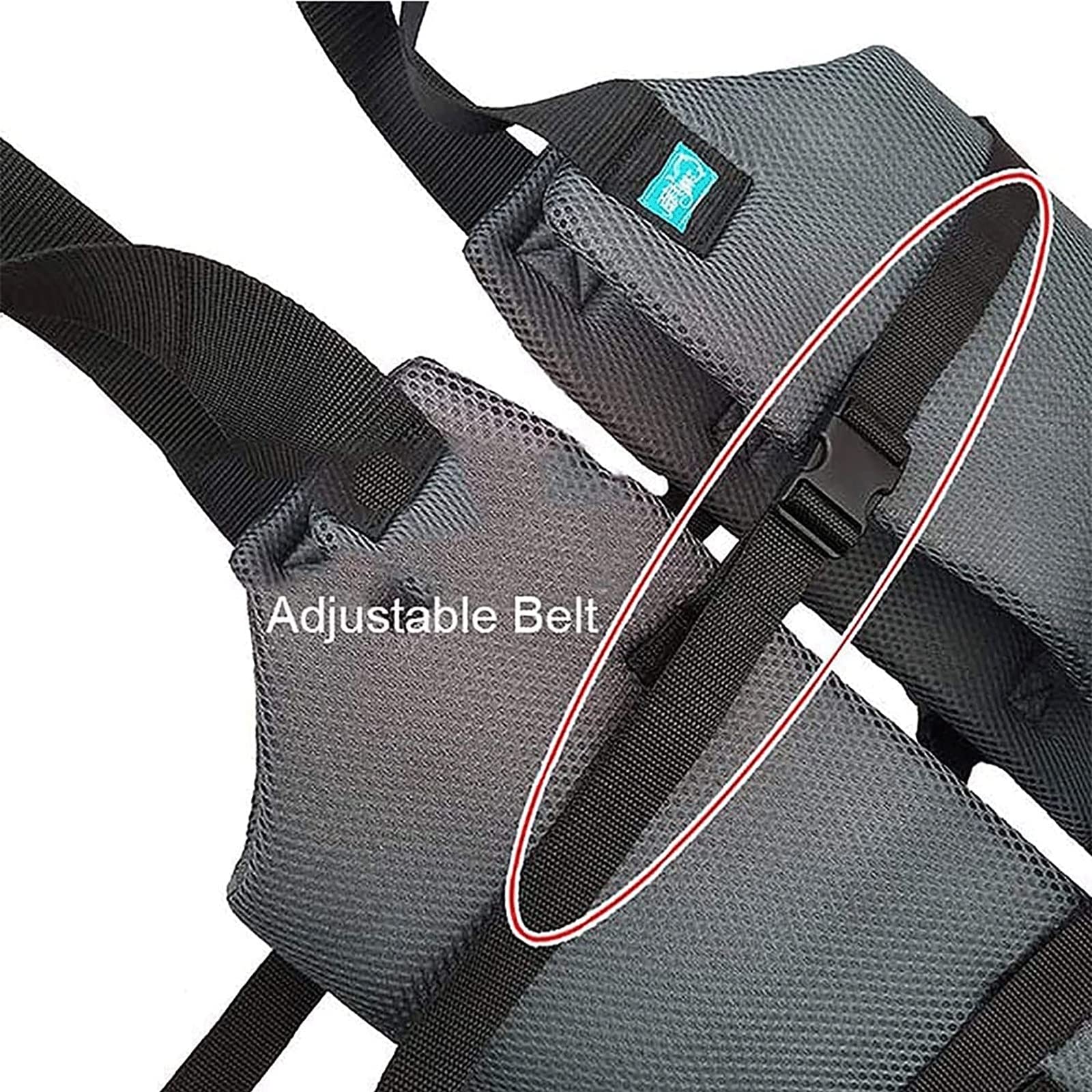 **Best Patient Lift Sling for Standing & Walking - Divided Leg Sling with Gait Belt - Full Body Support for Safe Transfers & Mobility Training - Ideal for Elderly Care & Physical Therapy**