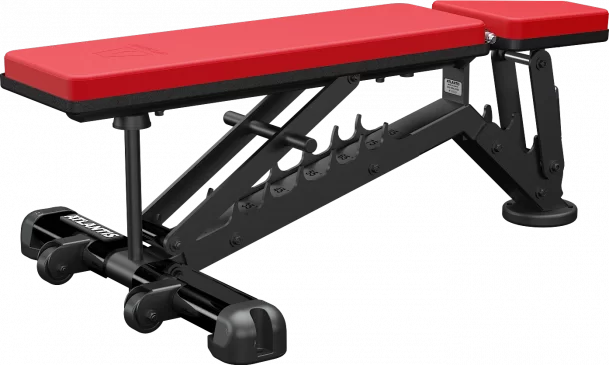 ATLANTIS Adjustable Weight Bench for Home Gym - Strength Training & Workout Equipment for Full Body Exercise - Perfect for Home, Garage & Fitness Studio