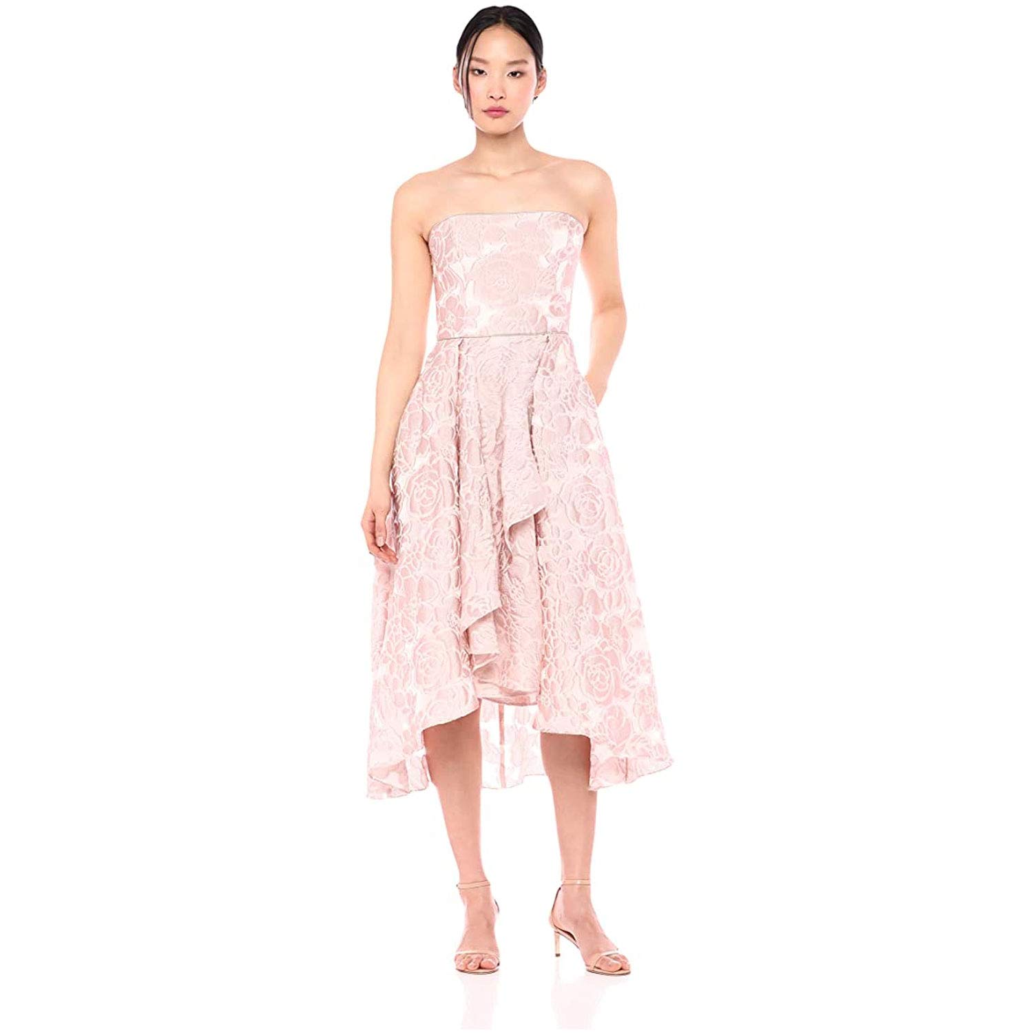 Shoshanna Women's Isbell Floral Print Wrap Dress - Elegant & Comfortable Summer Midi Dress for Casual Outings, Parties & Date Nights
