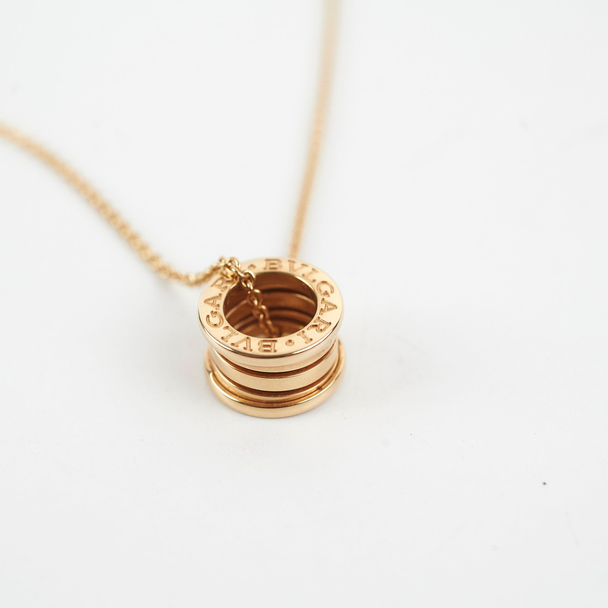 Bvlgari B.Zero1 18k Yellow Gold Necklace for Women - Luxury Italian Jewelry Gift for Anniversary, Birthday & Special Occasions