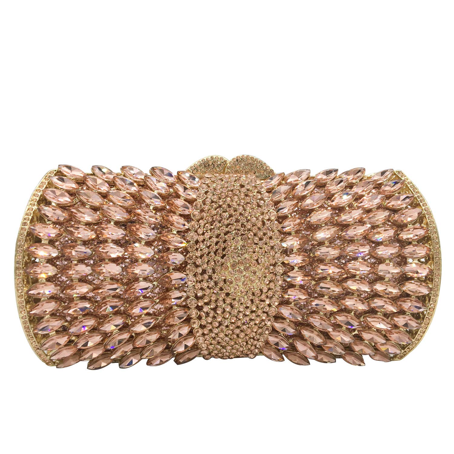 Sparkly Crystal Rhinestone Clutch Purse - Elegant Wedding Party Evening Bag with Spikes, Mini Size for Women | Perfect for Prom, Cocktail Parties & Special Occasions