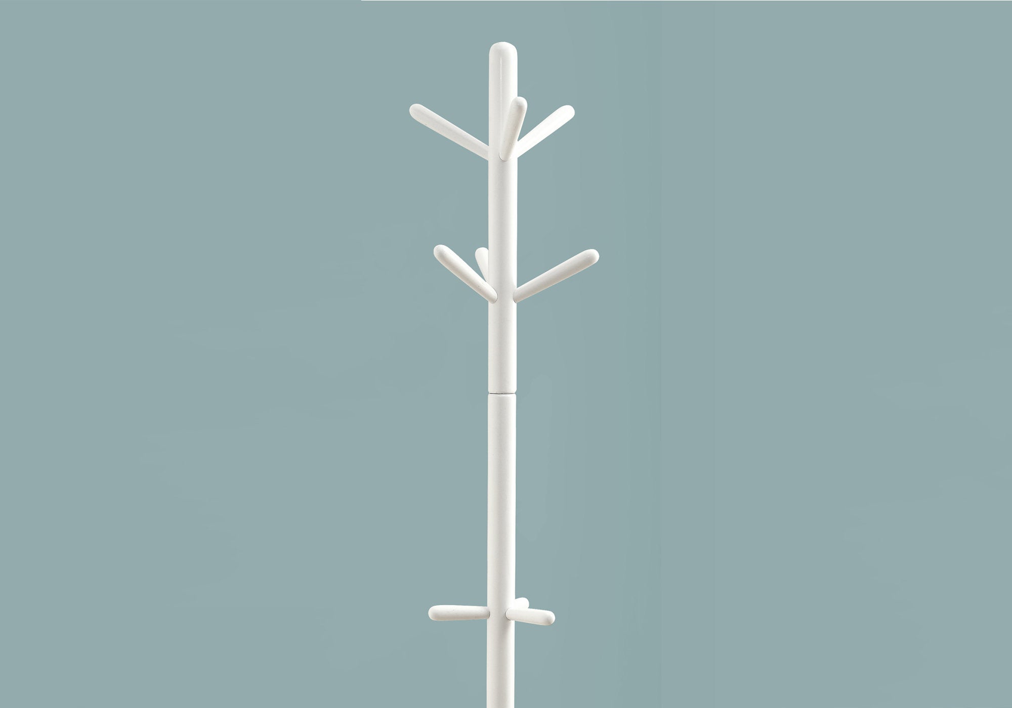 Modern White Wood Coat Rack 69