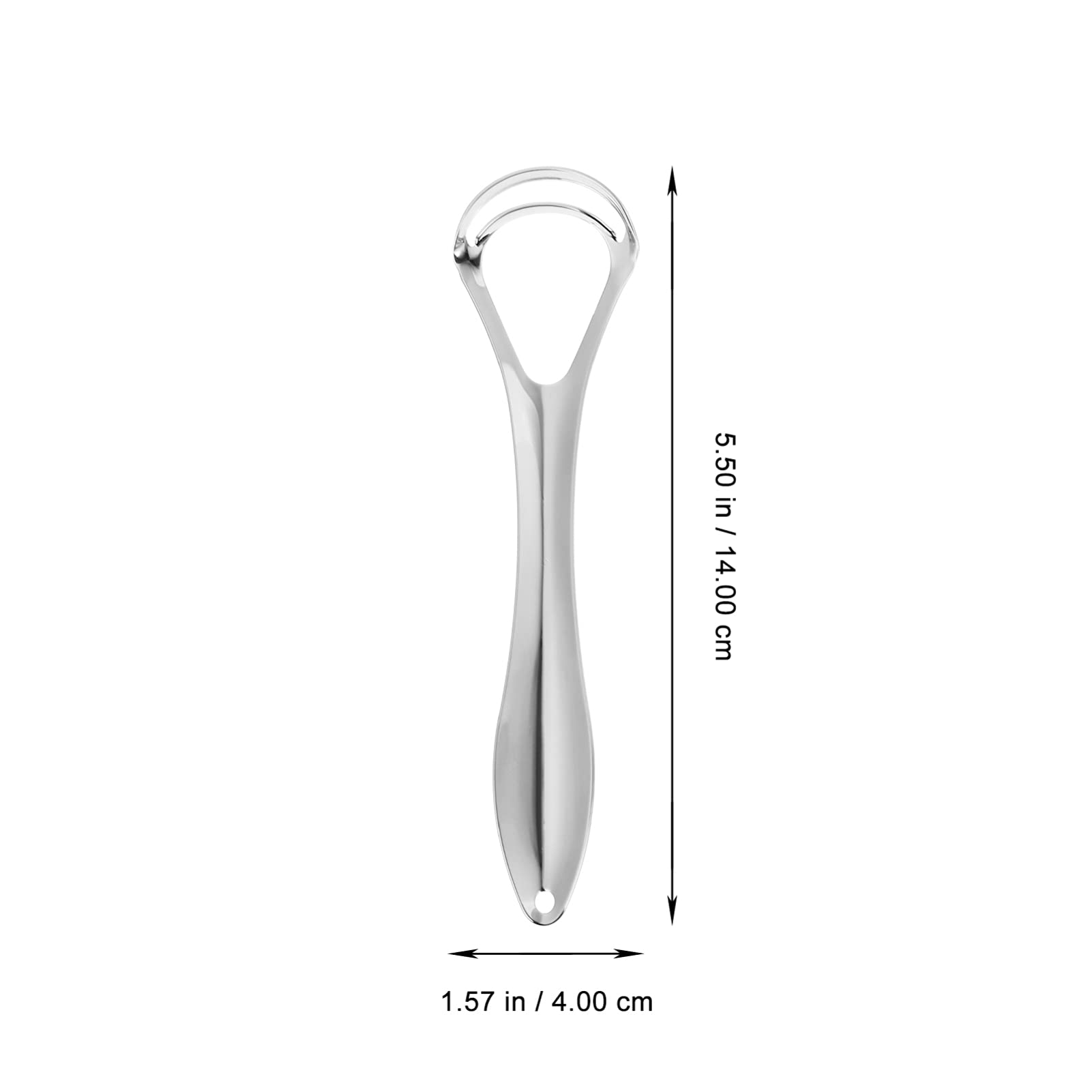 2 Pack Tongue Scraper for Bad Breath - Stainless Steel Tongue Cleaner for Oral Hygiene, Fresh Breath & Plaque Removal - Perfect for Daily Dental Care & Travel Use