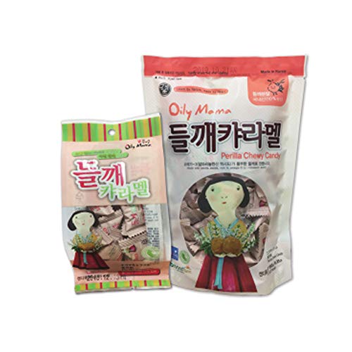 **Korean Traditional Perilla Chewy Candy - Healthy Jelly Gummy Snack (0.17oz) - Perfect for On-the-Go, Office Snacks & Asian Dessert Lovers**