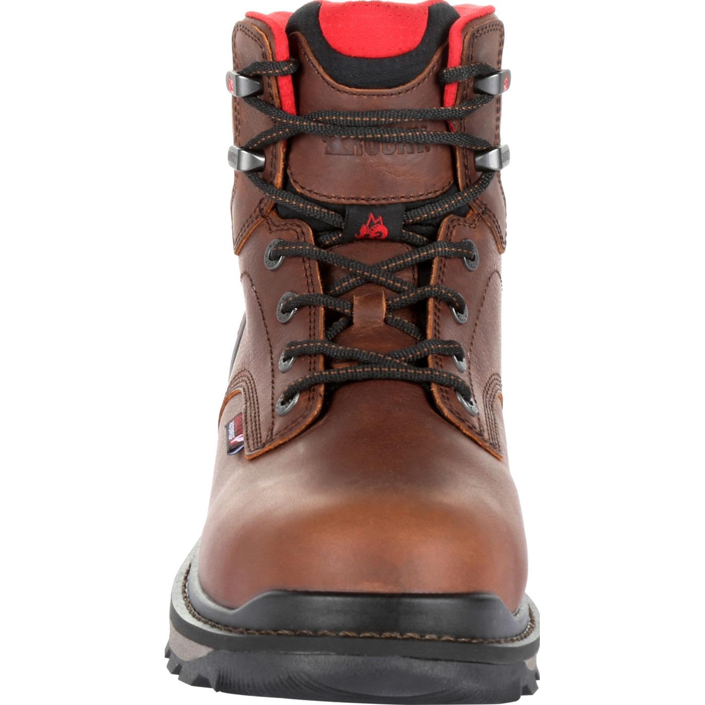 ROCKY Rams Horn Waterproof Work Boots for Men - Steel Toe, Slip Resistant, Comfortable Safety Shoes for Construction, Hiking & Outdoor Work