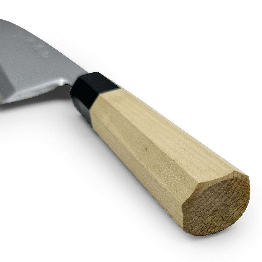Ittosai Kotetsu White #2 Deba Knife 210mm (8.2 Inch) - Left Handed Japanese Chef Knife for Sushi, Fish Filleting & Professional Kitchen Use