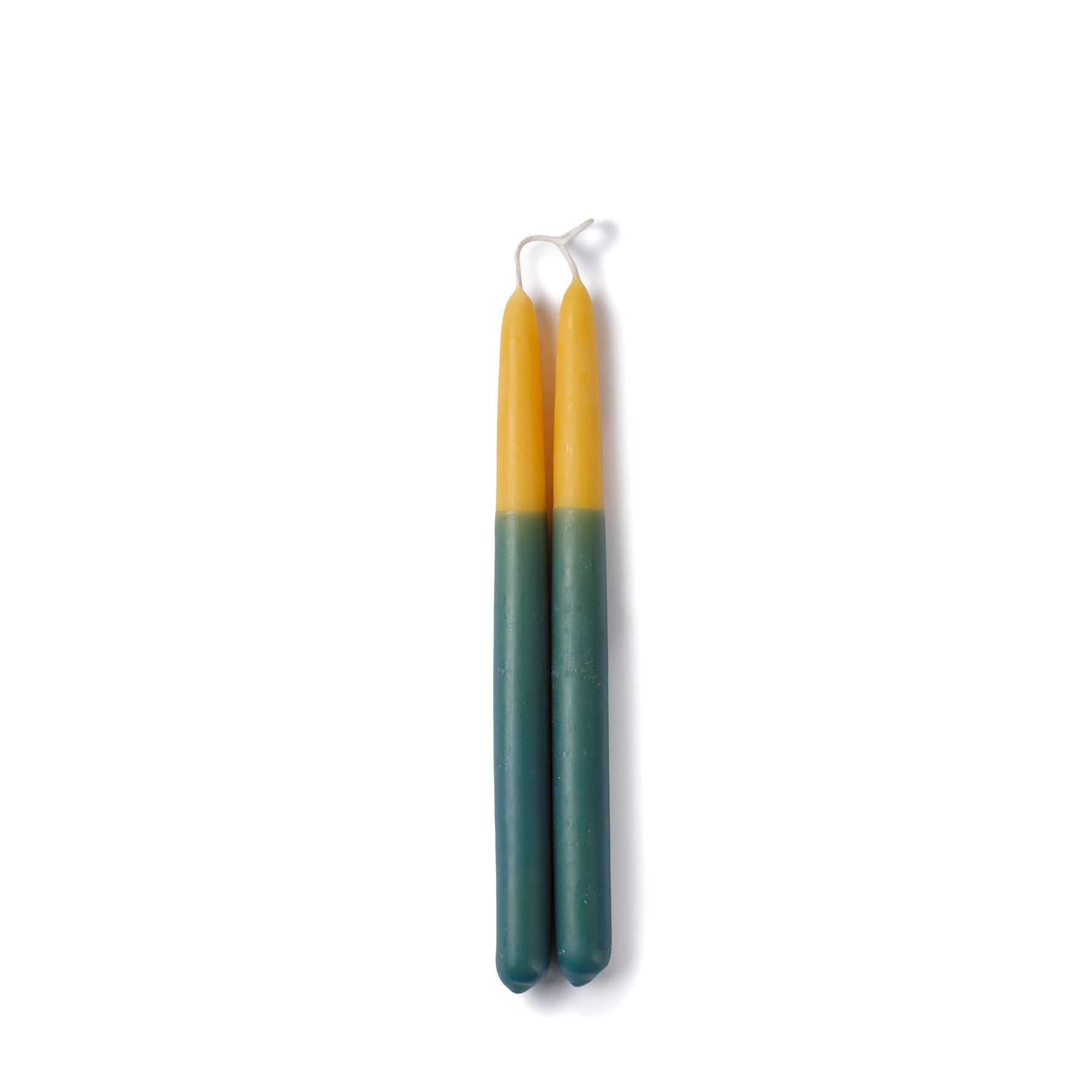 Turquoise Taper Candles for Home Decor, Weddings & Romantic Dinners - Handmade Eco-Friendly Beeswax Candles