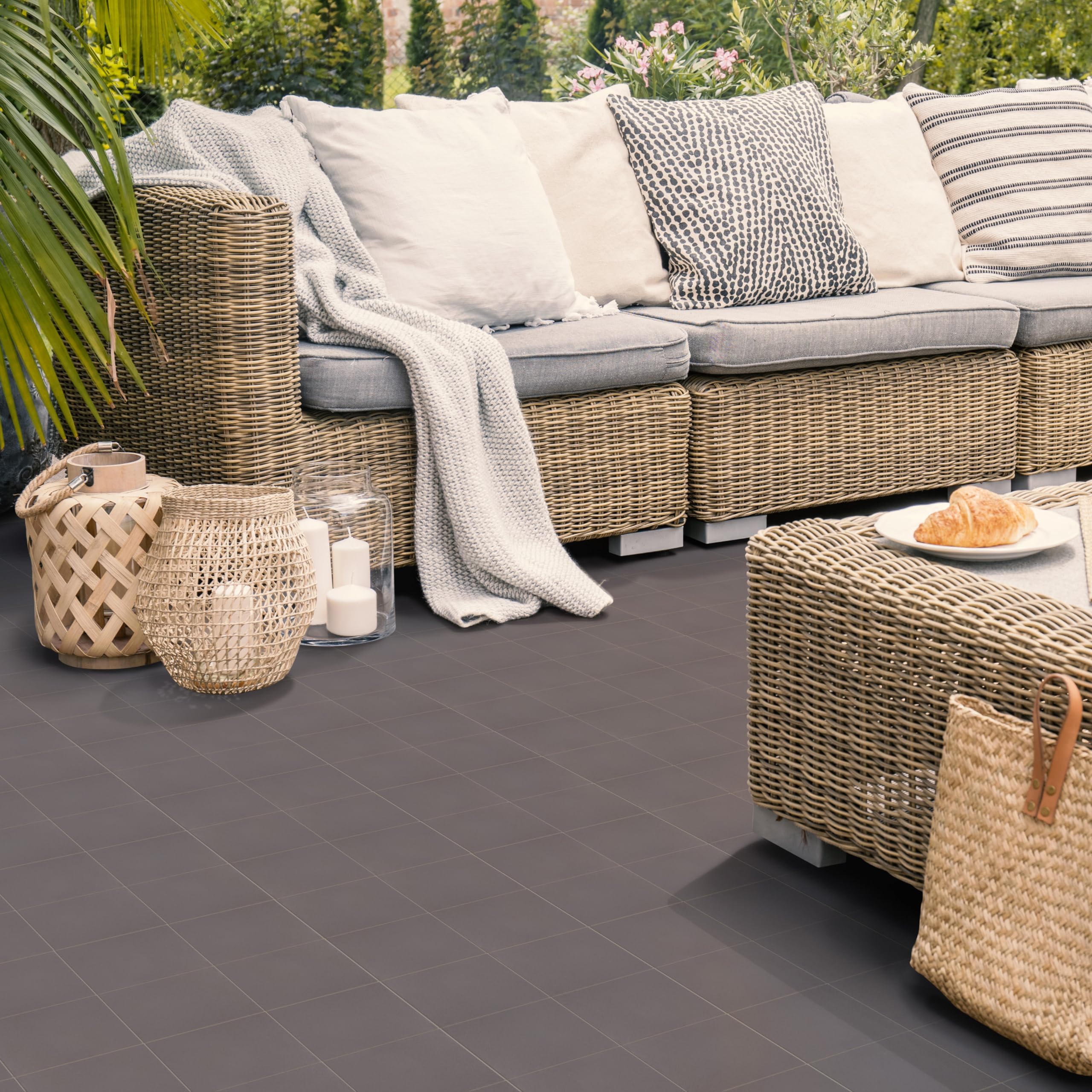 Merola Tile Quarry Black 6