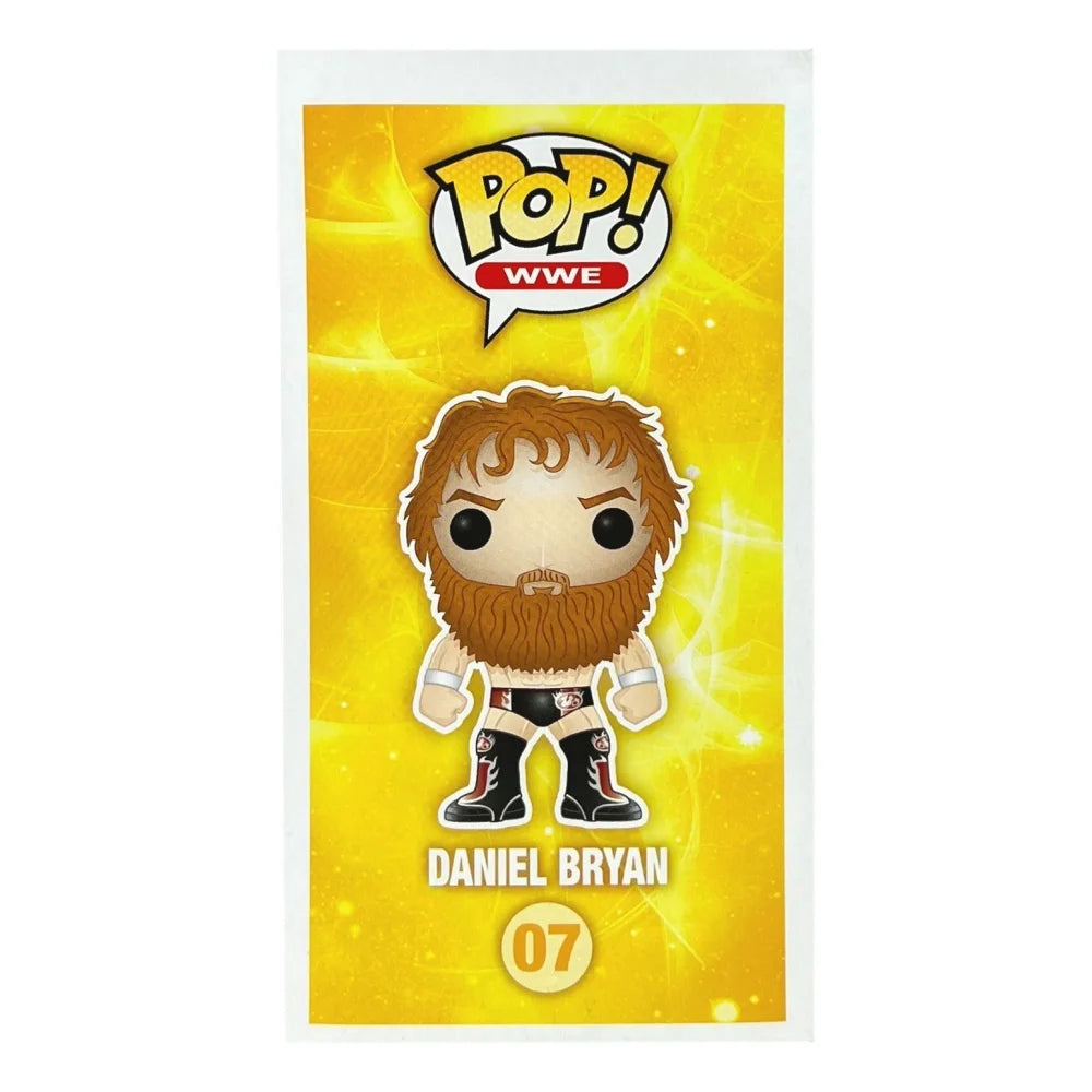 Daniel Bryan Funko Pop WWE Bryan Danielson #07 Vaulted Collectible Figure - Limited Edition, Great Condition - Perfect for WWE Fans, Collectors & Home/Office Display