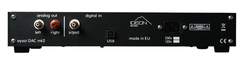 Ideon Audio Ayazi MK2 DAC - High-Resolution Digital-to-Analog Converter for Audiophiles | Perfect for Home Audio Systems & Studio Recording