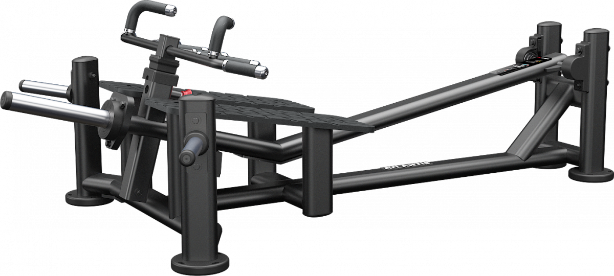 ATLANTIS T-Bar Row Machine with Ergonomic Handles for Home Gym Strength Training & Back Workouts