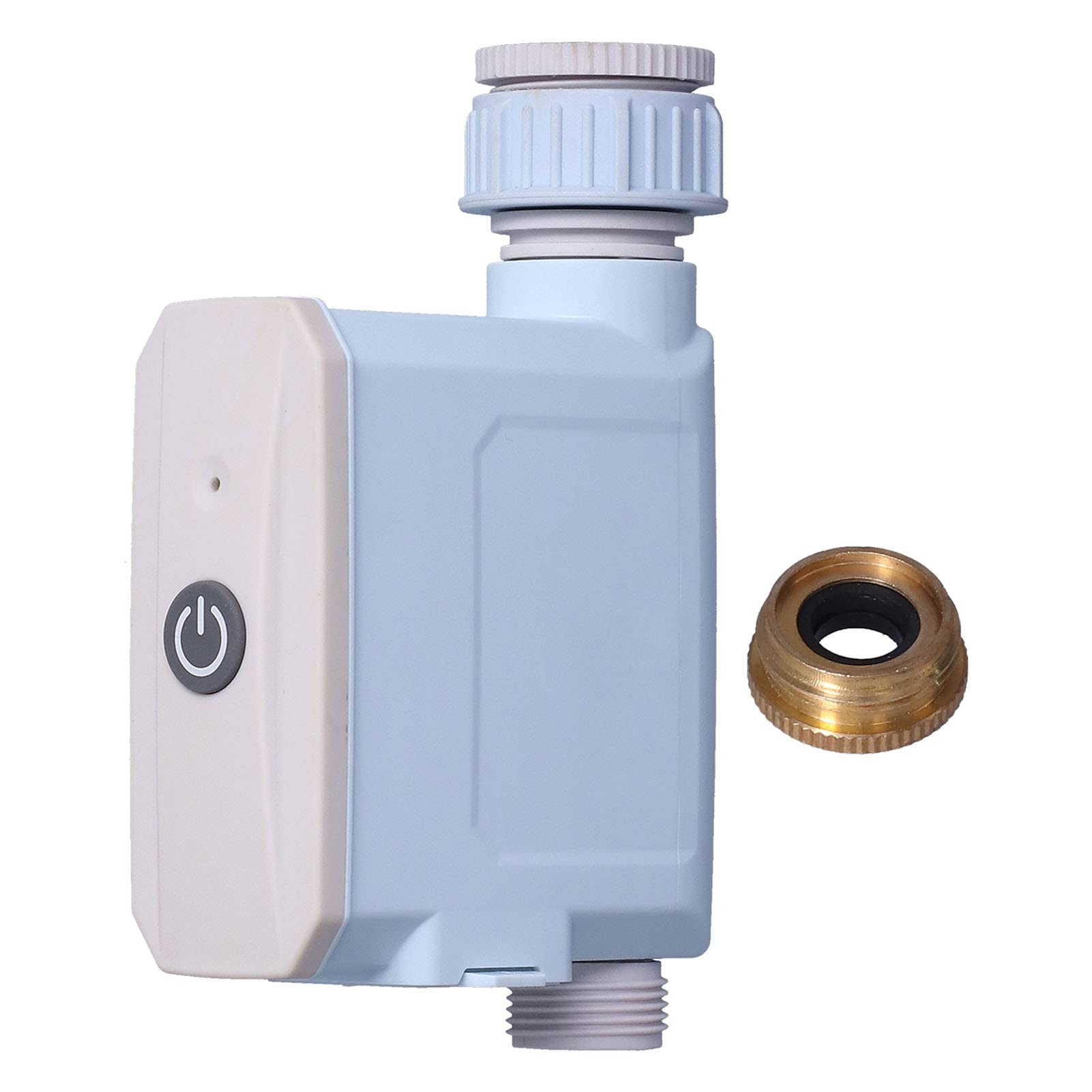 Bluetooth Smart Sprinkler Timer with Mobile App Control - Battery Powered Water Irrigation System for Garden Hose, Outdoor Faucet & Drip Irrigation | Perfect for Lawn, Yard & Landscape Watering Automation
