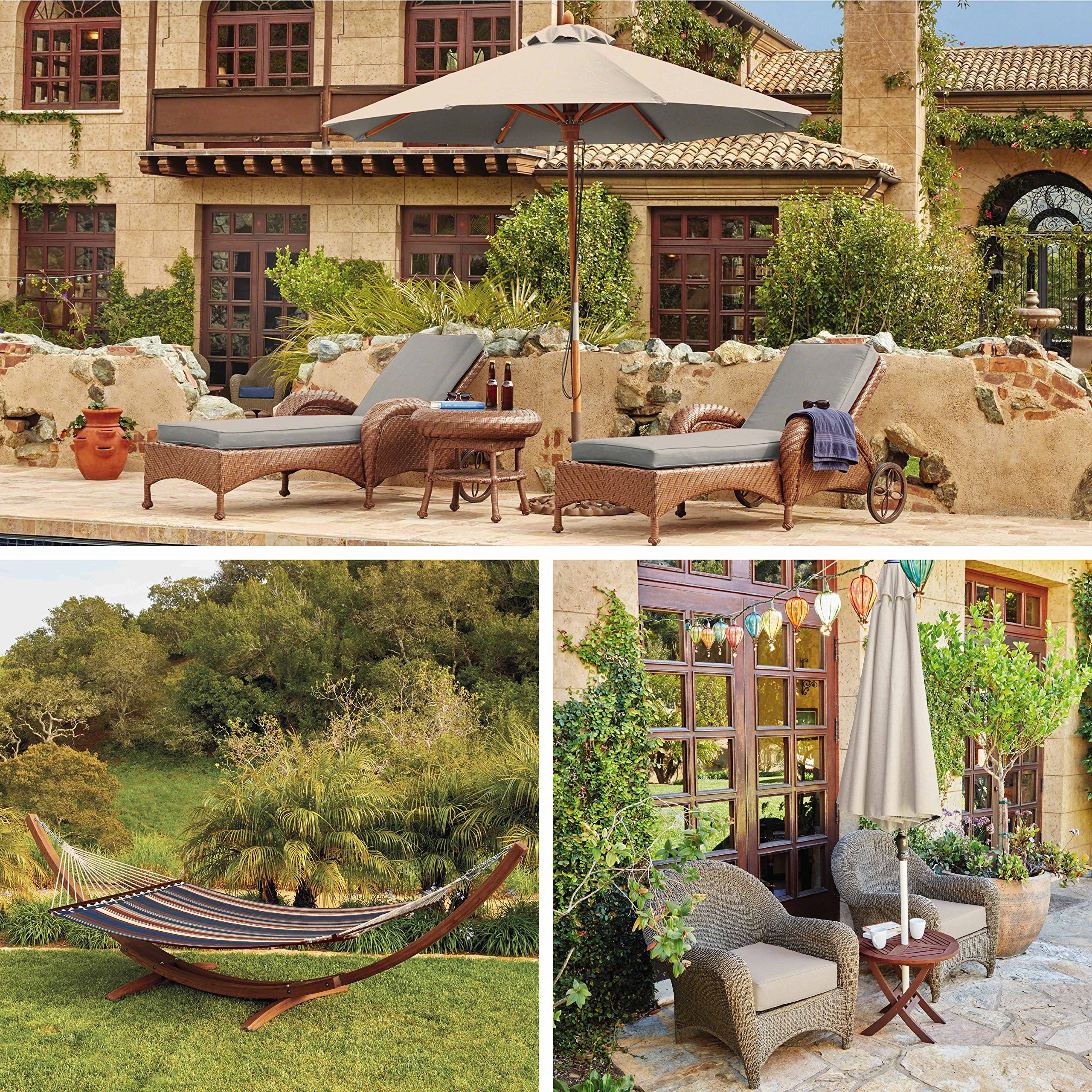 Classic Accessories Montlake FadeSafe Patio Seat & Back Cushion Set - 23