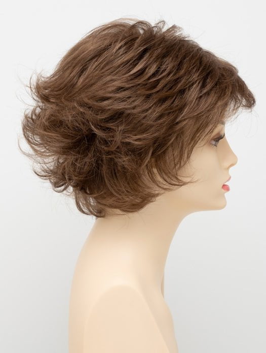 Alyssa Petite Synthetic Wig with Basic Cap - Lightweight & Natural-Looking Hairpiece for Daily Wear, Cosplay, and Special Occasions