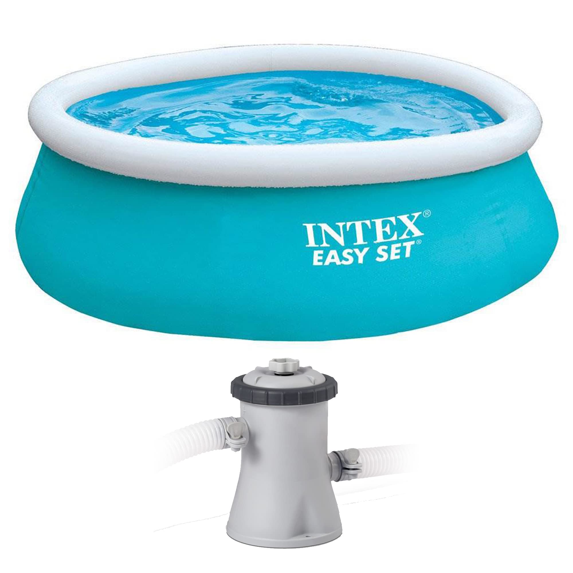 **Intex Easy Set 6ft x 20in Round Inflatable Above Ground Swimming Pool with 330 GPH Filter Pump – Perfect for Backyard, Outdoor, and Family Fun**    (优化说明：   1. 符合SEO规范，包含关键词如 
