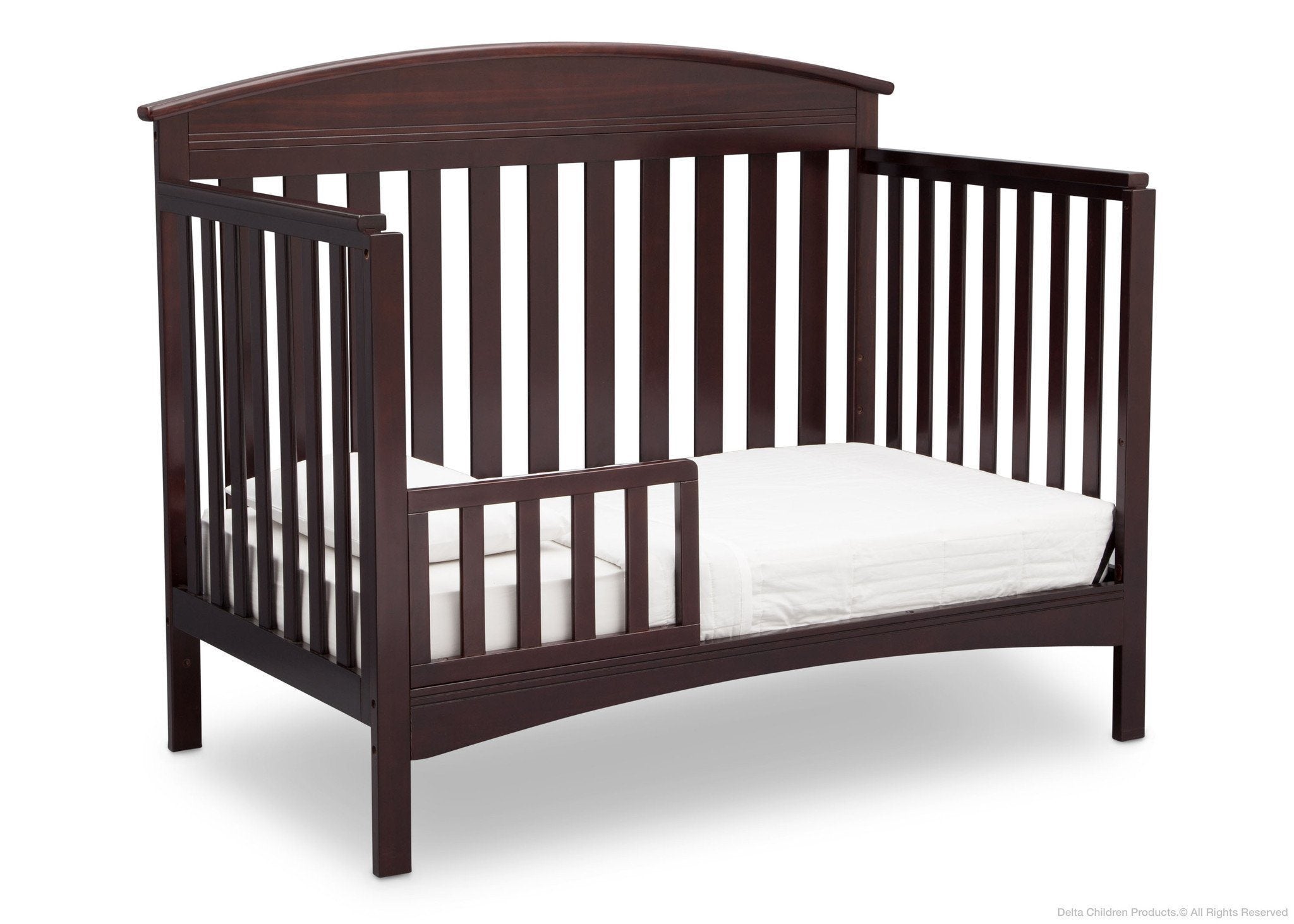 Abby 4-in-1 Convertible Baby Crib - Toddler Bed, Daybed & Full-Size Bed - Safe Nursery Furniture for Newborn to Adult - Perfect for Nursery, Bedroom & Guest Room